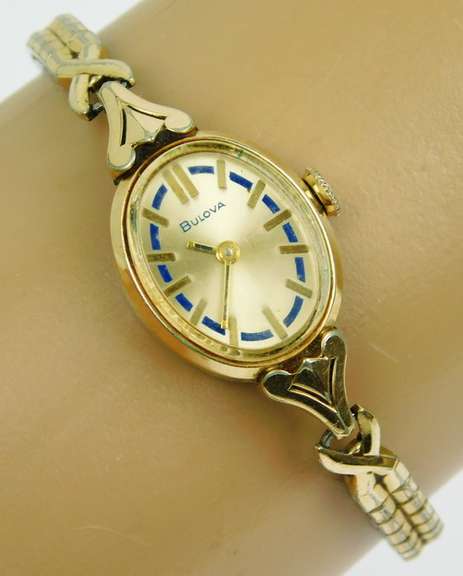 Ladies Vintage Bulova Wrist Watch, Runs