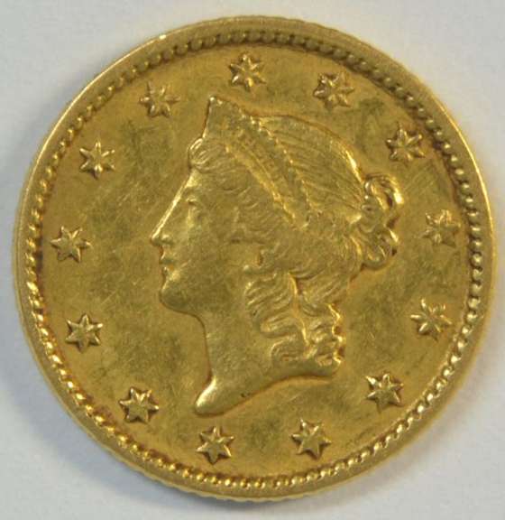 Sharper 1851 US Type One $1 Gold Piece
