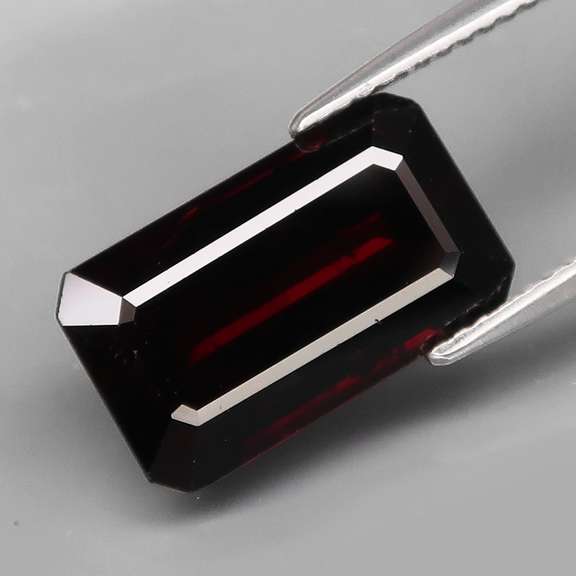 Midnight crimson 8.18ct Mozambique Garnet