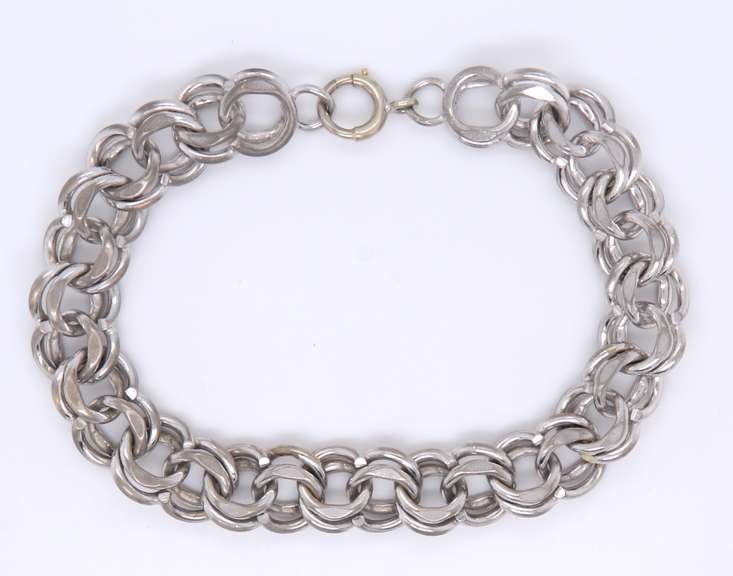 Vintage Sterling Silver Charm Bracelet