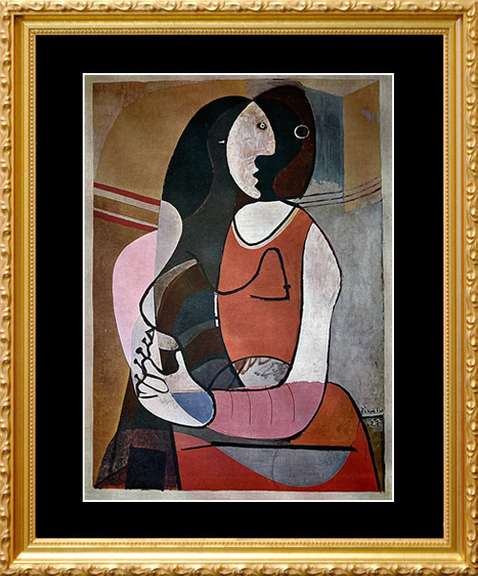 Pablo Picasso, Seated Woman