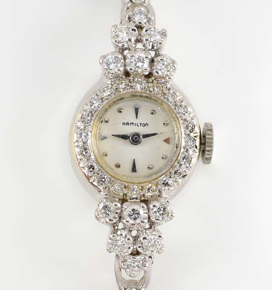 Impressive Hamilton Ladies Watch with Diamonds
