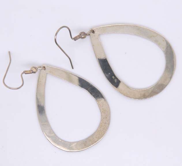 Vintage Sterling Silver Dangle Earrings