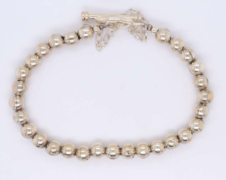925 Sterling Silver Ball Bracelet