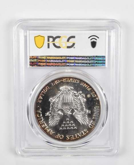MS68 1989 American Silver Eagle - Graded PCGS