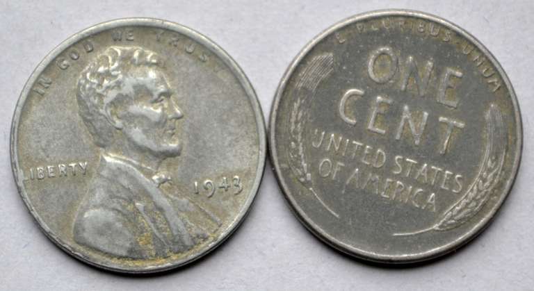 100 Nicer 1943 Steel Cents