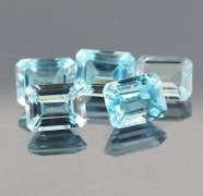 Simply brilliant 14.88ct sky blue Topaz set