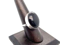 🕷Hello, Gourd-geous!🕷 Oval Black Onyx Tibetan Silver Ring