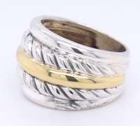 David Yurman Two Tone Ring