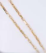 14KT Yellow Gold Paperclip Chain Necklace