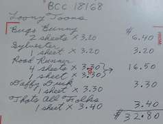 Stamps: 10 sheets, Looney Toons $32.80
