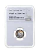 PF68* UCAM 1993-S Roosevelt Dime - Silver - Graded NGC