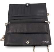 Salvatore Ferragamo Miss Vera Wallet on Chain Ocean Bag
