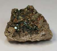 Gorgeous color! 340ct Pyrite in matrix