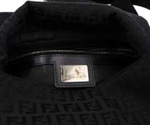 Fendi Zucchina Mamma Canvas Shoulder Bag