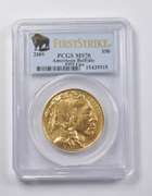 MS70 2009 $50 American Gold Buffalo 1 Oz. .999 Fine Gold FS PCGS