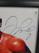Floyd Money Mayweather Jr. Autographed Painting Art Print Framed Canvas  BAS