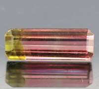 Bi-color! Eye clean! 2.59ct natural watermelon Tourmaline!
