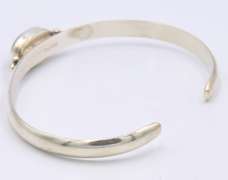 Group Lot of 3 Vintage Sterling Silver Cuff Bangles