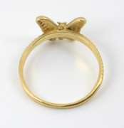 Cute 14k Butterfly Ring