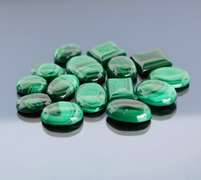 Magnificent 258.17ct untreated Malachite set