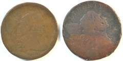 Lower end Scarce 1794 & 1795 Liberty Cap Large Cents