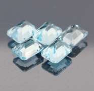 Simply brilliant 14.88ct sky blue Topaz set