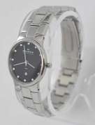 Skagen Black Dial Steel Watch, Pre-Owned.