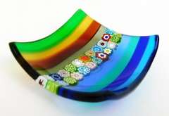 Italian Murano Small Art Glass Dish