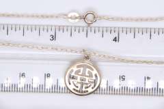 Group Lot of 4 Vintage 925 Sterling Silver necklaces
