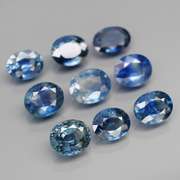 Stunning blue 6.80ct Sapphire set