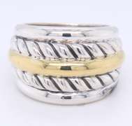 David Yurman Two Tone Ring