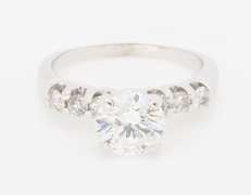 Classic 1.32CTW Diamond Engagement Ring