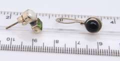 Group Lot of Vintage 925 Sterling Silver Earrings
