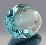 34.99ct top blue green hue created Amethyst