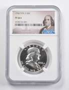 PF66* STAR 1956 Franklin Half Dollar Type 2 NGC