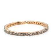 14kt Gold Diamond Band