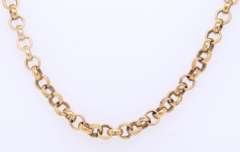 12KT Yellow Gold Filled Cable Chain Necklace