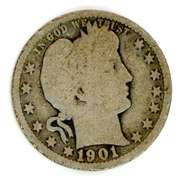 1906 Barber Quarter