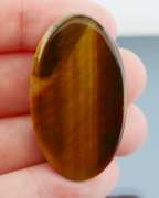 Unique! 47.02ct Golden Tiger Eye cabochon