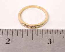 Gorgeous Diamond Band Ring in 14K Yellow Gold