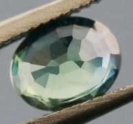 Simply gorgeous! .51ct blue green Sapphire