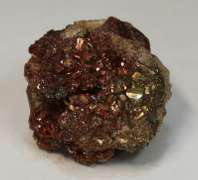 Battling hues! 160ct natural Pyrite in matrix