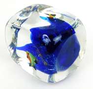 Vintage Murano Art Glass Sea Life Paperweight