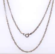 Vintage Sterling Silver Chain and Ring