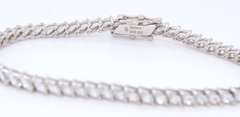 925 Sterling Silver Cubic Zirconia Tennis Bracelet
