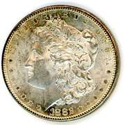 Uncirculated 1882-S Morgan Silver Dollar