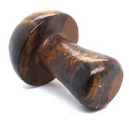 Hand Carved Gemstone Mushroom