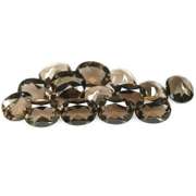 Gorgeous set of Smoky Quartz weighing 15.54 carats
