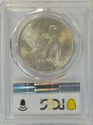 Solid lustrous Gem BU 1923 Peace Silver Dollar. PCGS MS65
